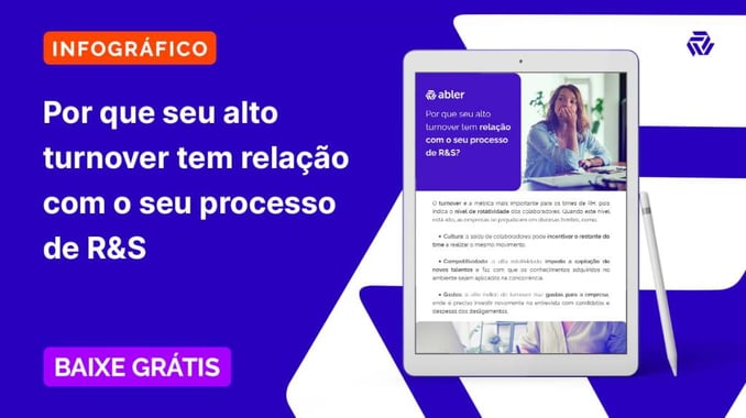 banner de material: relação do turnover com processo de recrutamento