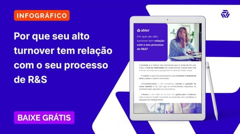banner de material: relação do turnover com processo de recrutamento