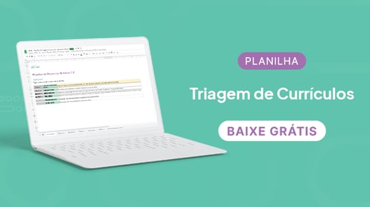 planilha de recrutamento e seleção: triagem de curriculo