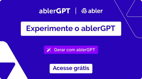 banner para cessar ablerGPT - IA da abler