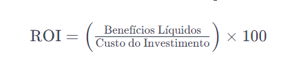 Calculo do ROI